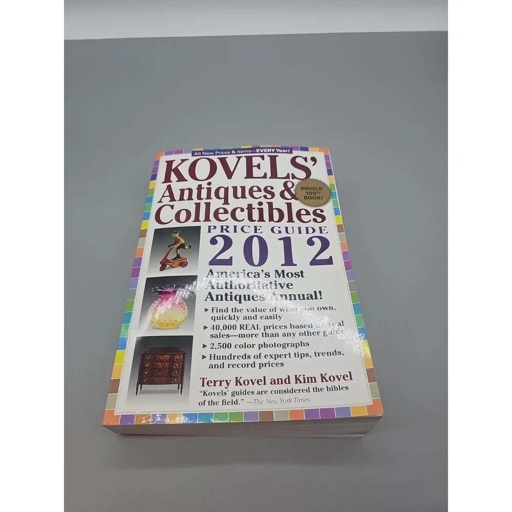 KOVELS' Antique & Collectibles PRICE GUIDE - 2012 - 44th Edition EUC